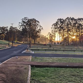 Carpark Sunrise, Macquarie University