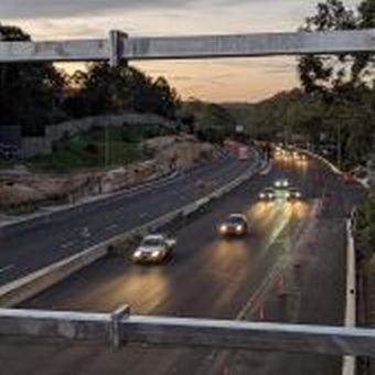 M1 Motorway, Wahroonga