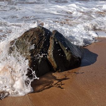 Rock On Beach