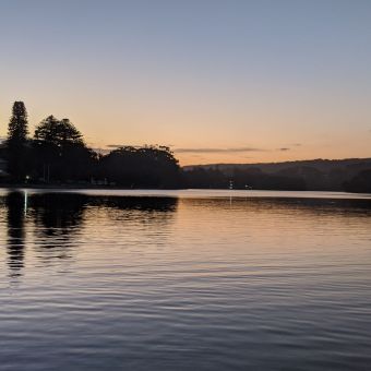 Avoca Lake Post-Sunset, Avoca