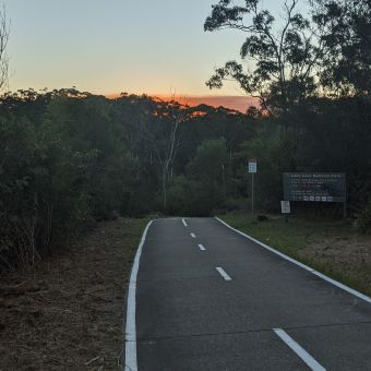 Sunset From Brown's Waterhold Track, Marsfield