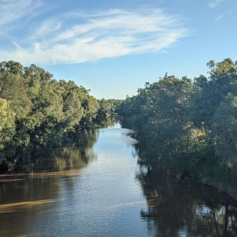 Macquarie River West of Dubbo CBD