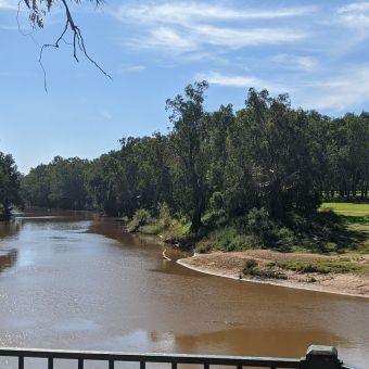 Macquarie River South of Dubbo CBD