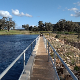 Bethungra Dam Wall