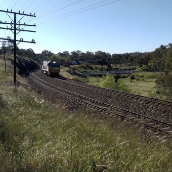 Northernbound Train,<br>Outskirts of Cootamundra